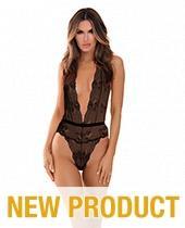 Rene Rofe Plunge in Teddy Black M/L - Temptations