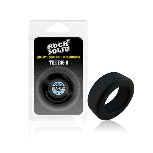 Rock Solid Big O Ring Black - Temptations