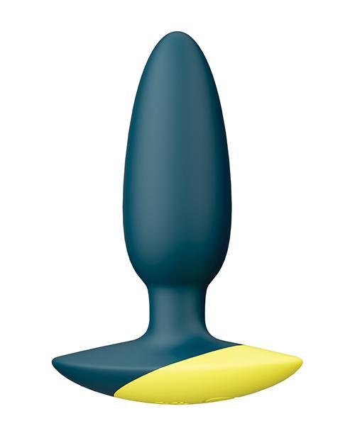 ROMP Bass Vibrating Anal Plug - Teal - Temptations