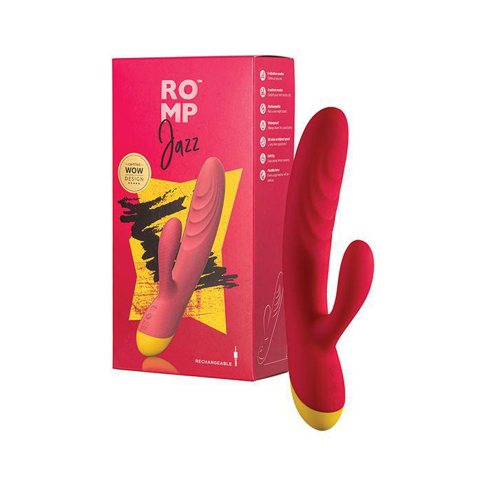 ROMP Jazz Rabbit Vibrator - Berry - Temptations