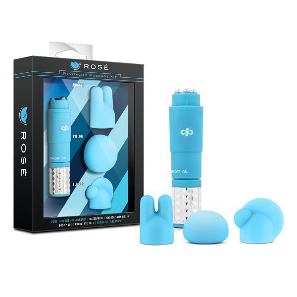 Rose Revitalize Massage Kit Blue - Temptations
