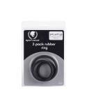 Rubber C - Ring Set 1.25 1.5 2'' - Black - Temptations