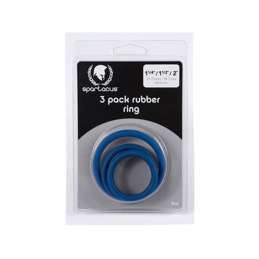 Rubber C - Ring Set 1.25 1.5 2'' - Blue - Temptations