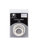Rubber C - Ring Set 1.25 1.5 2'' - White - Temptations