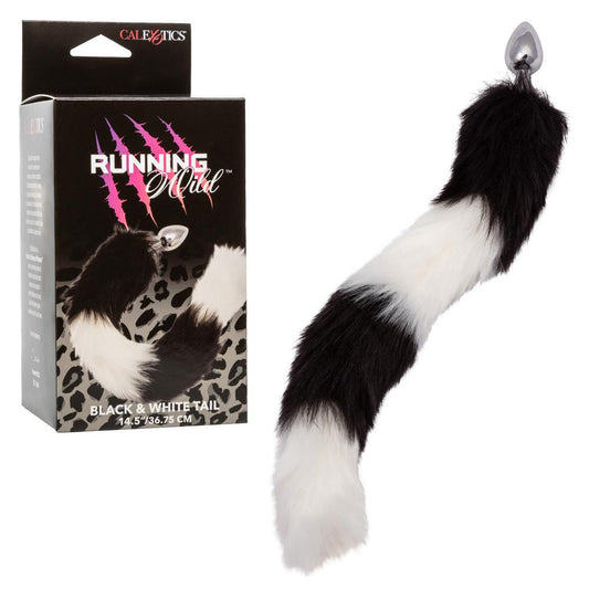 Running Wild Black & White Tail - Temptations