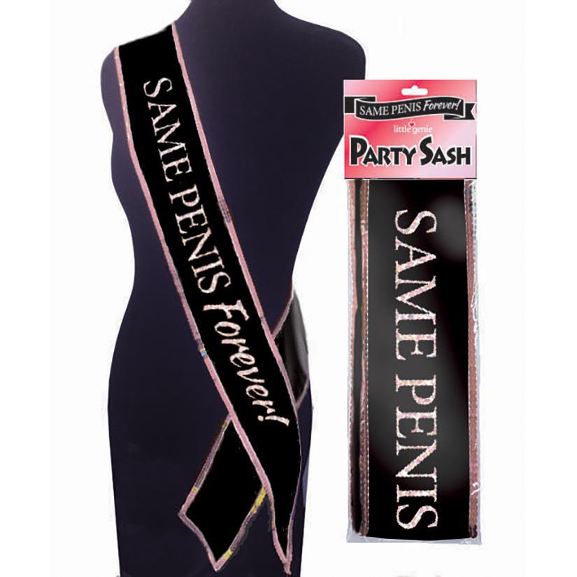Same Penis Forever Sash - Temptations
