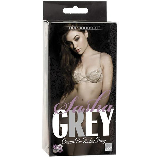 Sasha Grey - Ur3 Cream Pie Pocket Pussy White - Temptations