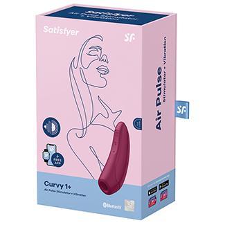 Satisfyer Curvy 1+ Rose Red - Temptations