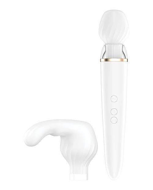 Satisfyer Double Wand - er - White - Temptations