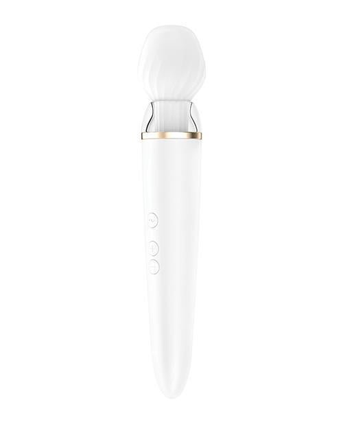 Satisfyer Double Wand - er - White - Temptations