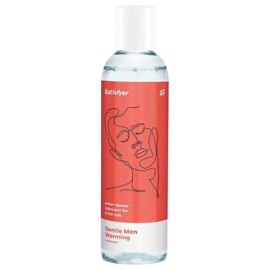 Satisfyer Gentle Men Lubricant - Warming 10oz - Temptations