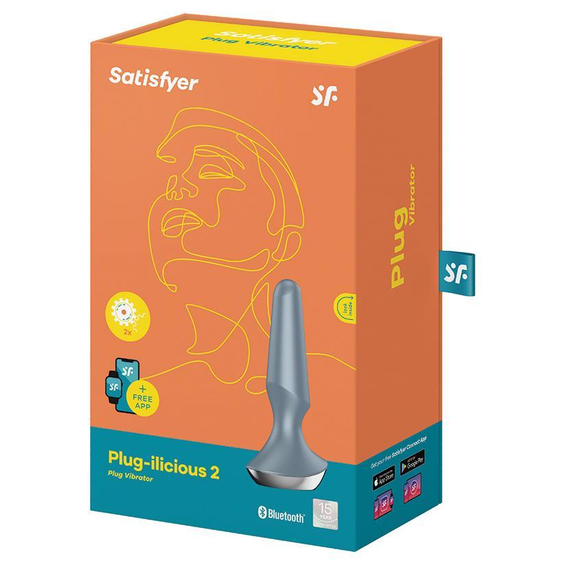 Satisfyer Plug - Ilicious 2 - Ice Blue - Temptations