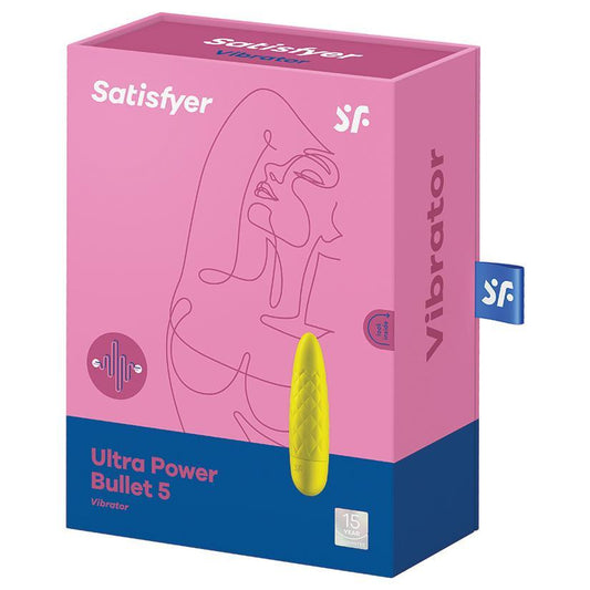 Satisfyer Ultra Power Bullet 5 - Yellow - Temptations