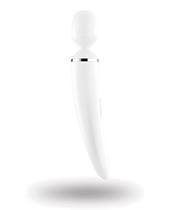 Satisfyer Wand - er Woman - White/Chrome - Temptations