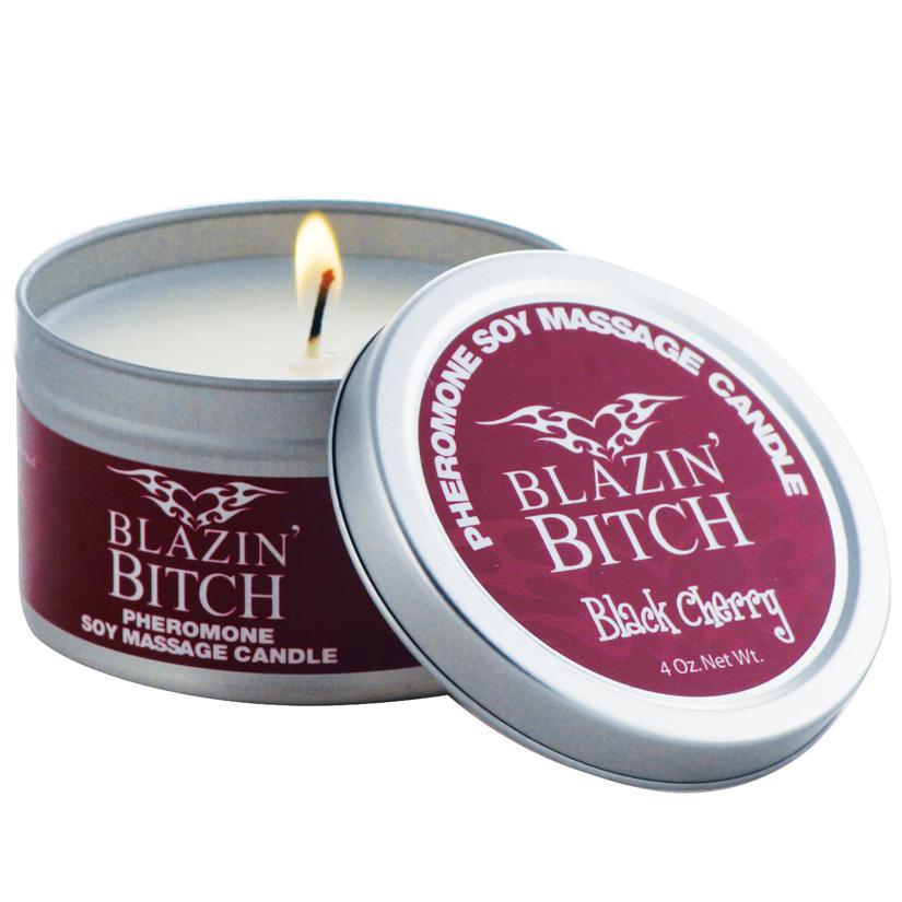 Scandal Candles Blazin Bitch - Black Cherry 4oz - Temptations