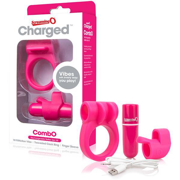 Screaming O Charged Combo Kit #1 Pink - Temptations