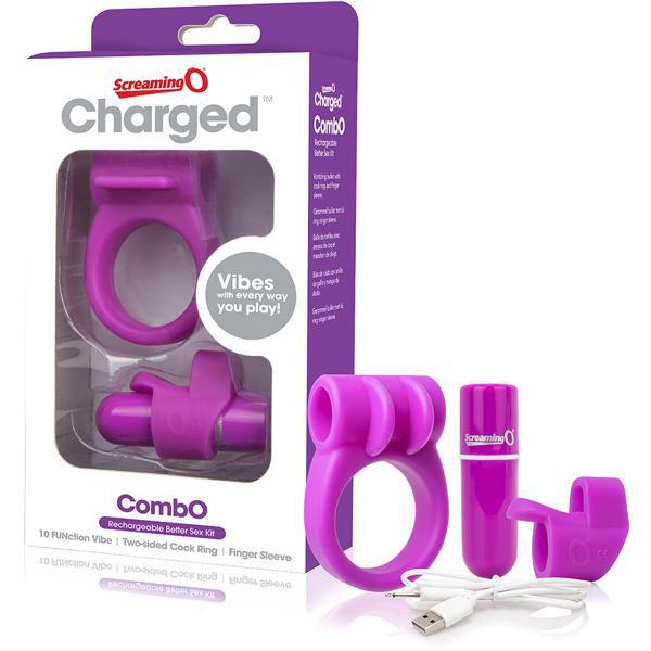 Screaming O Charged Combo Kit #1 Purple - Temptations