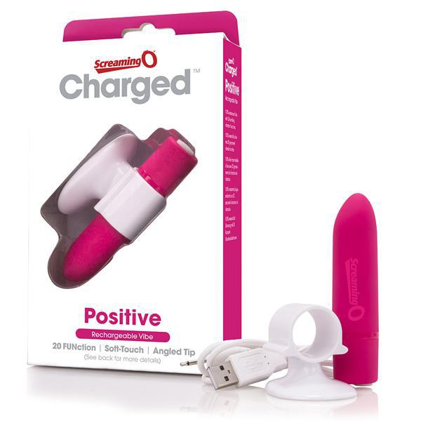 Screaming O Charged Positive Vibe Strawberry - Temptations