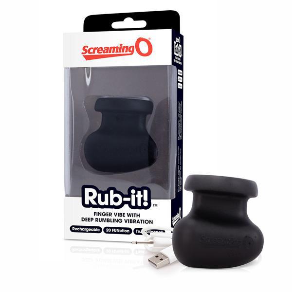 Screaming O Rub - It! Black - Temptations