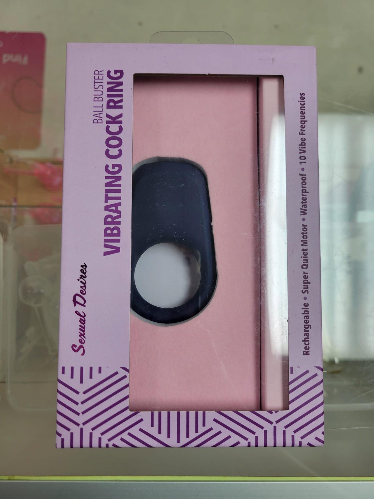 SDD Vibrating Cock Ring Ball Buster - Temptations