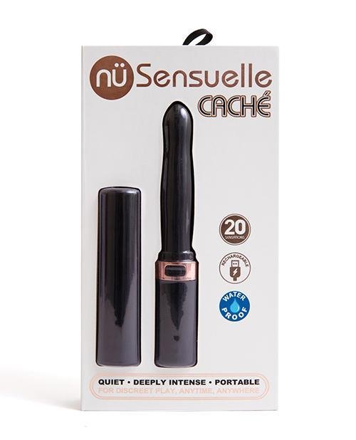 Sensuelle Cache 20 Function Covered Vibe - Black - Temptations