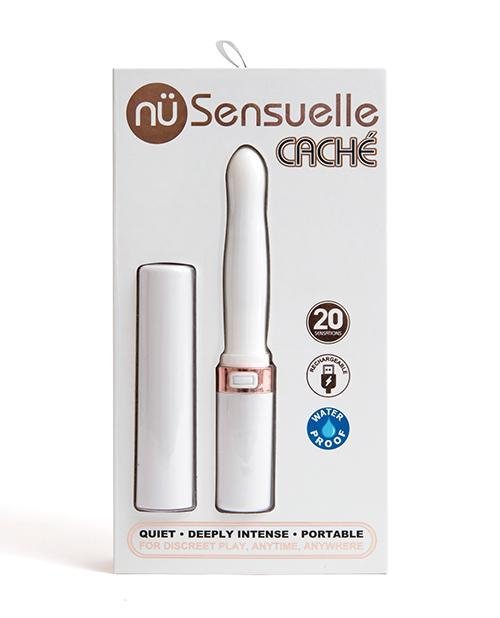 Sensuelle Cache 20 Function Covered Vibe - White - Temptations