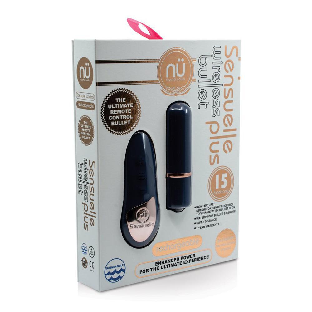 Sensuelle R/C Wireless Bullet Plus Navy Blue - Temptations