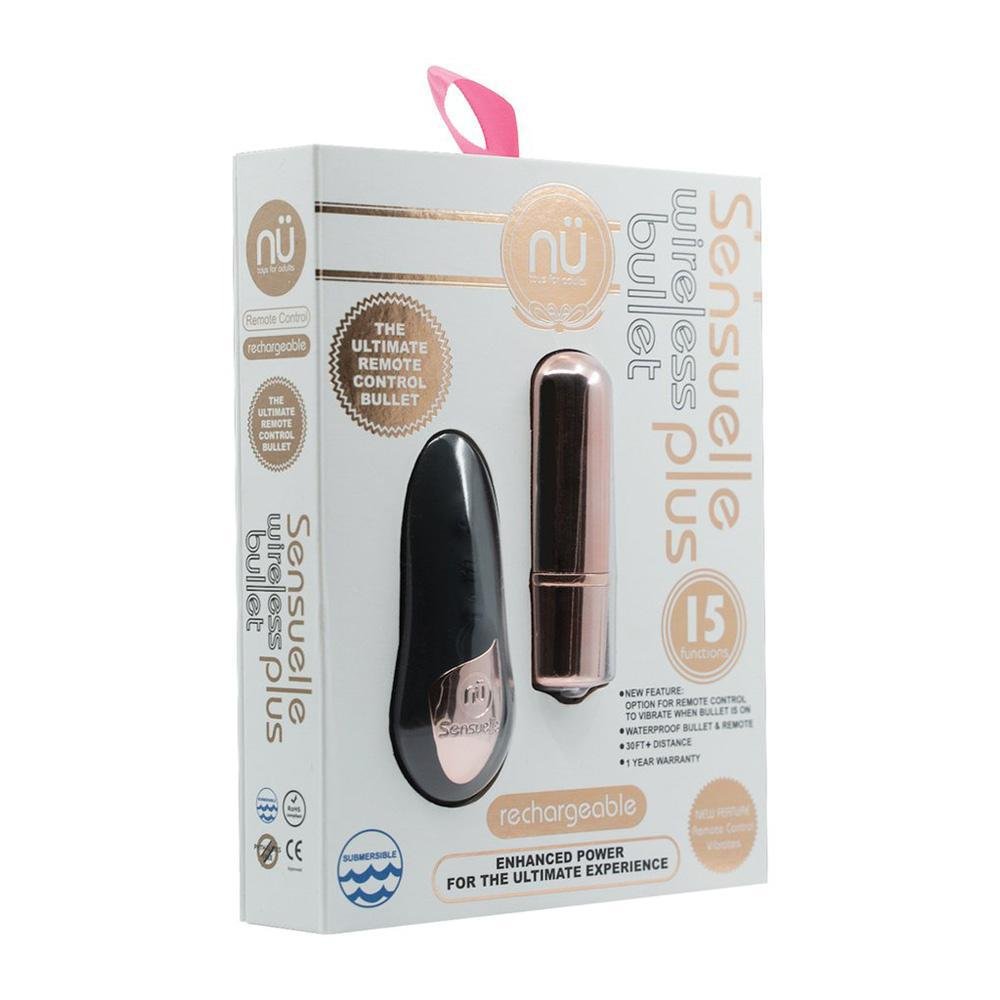 Sensuelle R/C Wireless Bullet Plus Rose Gold - Temptations