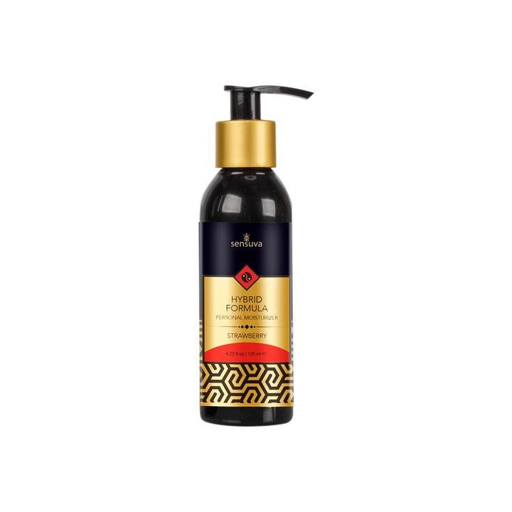 Sensuva Hybrid Personal Moisturizer Strawberry 4 oz. Bottle - Temptations