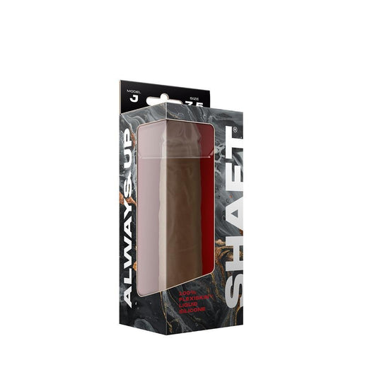 Shaft Model J Shaft 7.5'' Liquid Silicone Dong Oak - Temptations