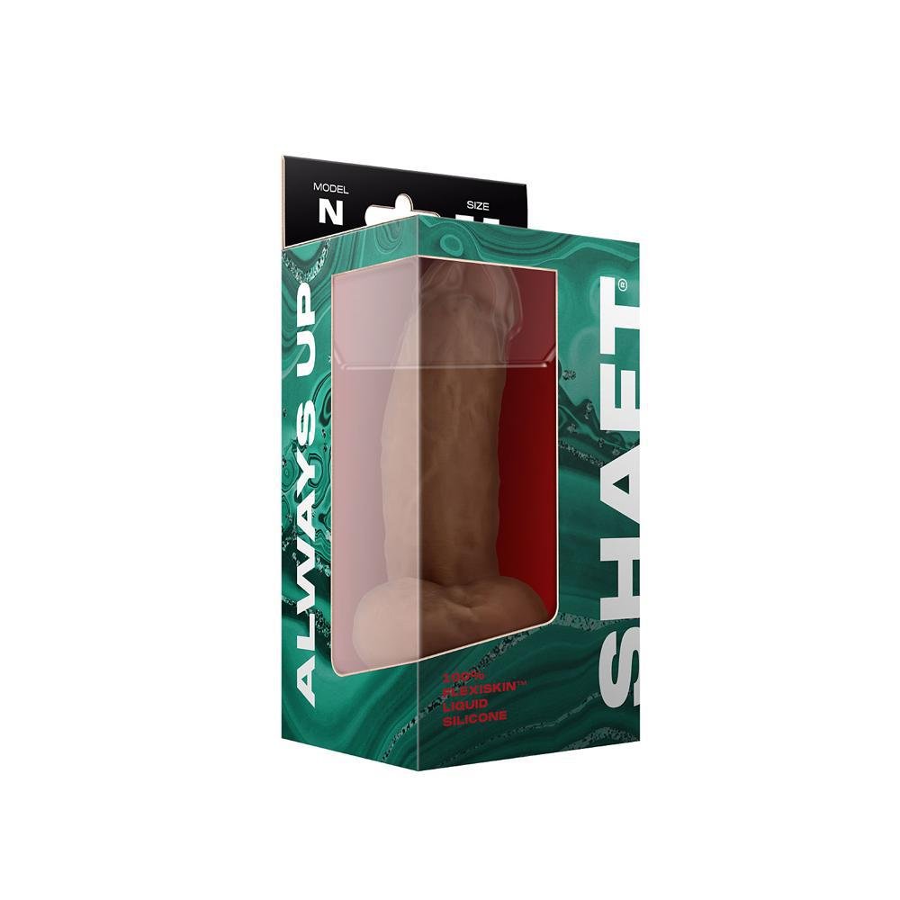 Shaft Model N 7.5&Quot; Liquid Silicone Dong W/Balls Oak - Temptations