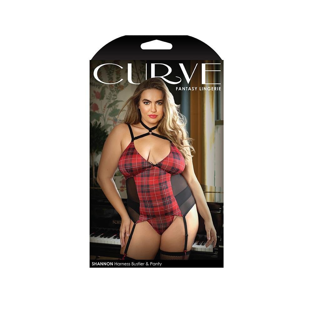 Shannon Harness Bustier & Panty - Temptations