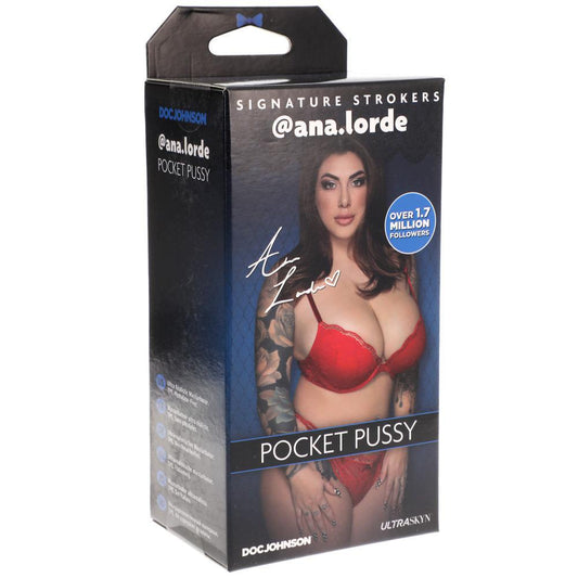 Signature Strokers Girls Of Social Media @Ana.Lorde Ultraskyn Pocket Pussy - Temptations