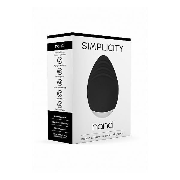 Simplicity Nanci Hand - Hold Vibe Black - Temptations
