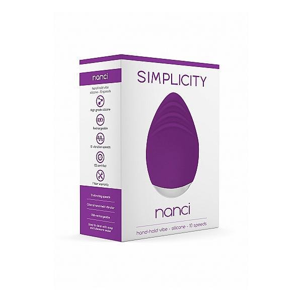 Simplicity Nanci Hand - Hold Vibe Purple - Temptations