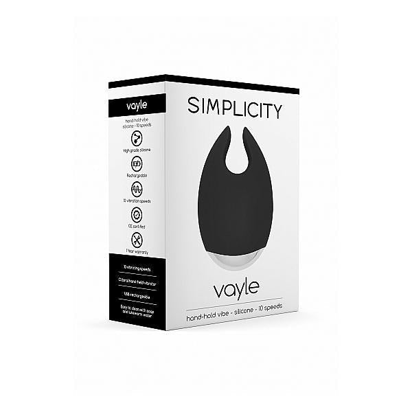 Simplicity Vayle Hand - Hold Vibe Black - Temptations
