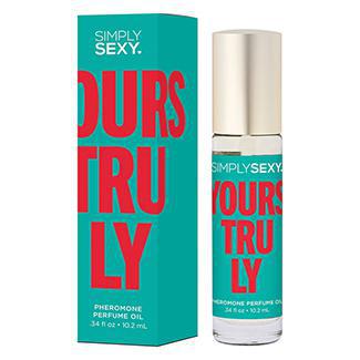 Simply Sexy Pheromone Perfume Oil Roll - On - Yours Truly 0.34oz - Temptations
