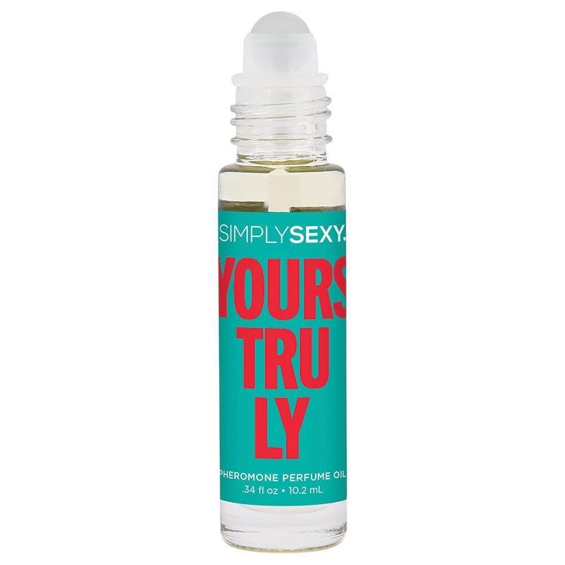 Simply Sexy Pheromone Perfume Oil Roll - On - Yours Truly 0.34oz - Temptations