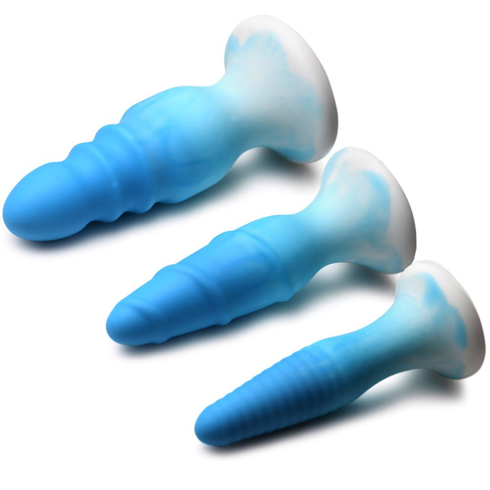 Simply Sweet Silicone Butt Plug Set Pink