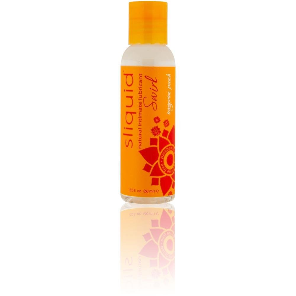 Sliquid Naturals Swirl Lubricant - 2 oz Tangerine Peach - Temptations
