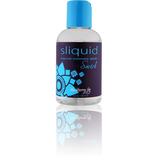 Sliquid Naturals Swirl Lubricant - 4.2 oz Blackberry Fig - Temptations