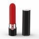 Sublime Scarlett Kiss Silicone Lipstick Vibrator Red - Temptations