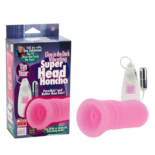 SUE JOHANSON HEAD HONCHO PINK GLOW IN THE DARK - Temptations