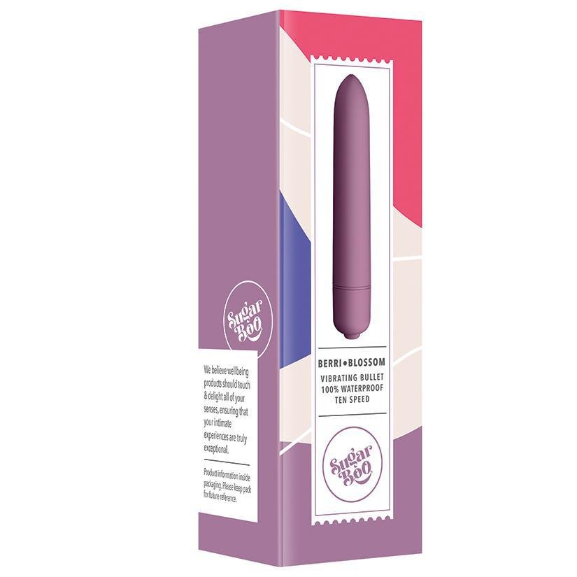 SugarBoo Vibrating Bullet - Berri Blossom - Temptations