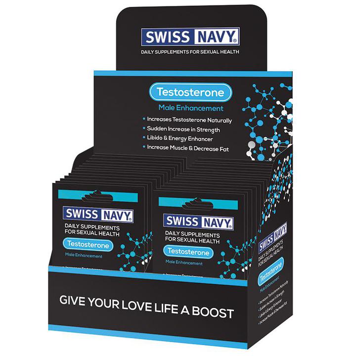 Swiss Navy Testosterone Display Of 24 - Temptations
