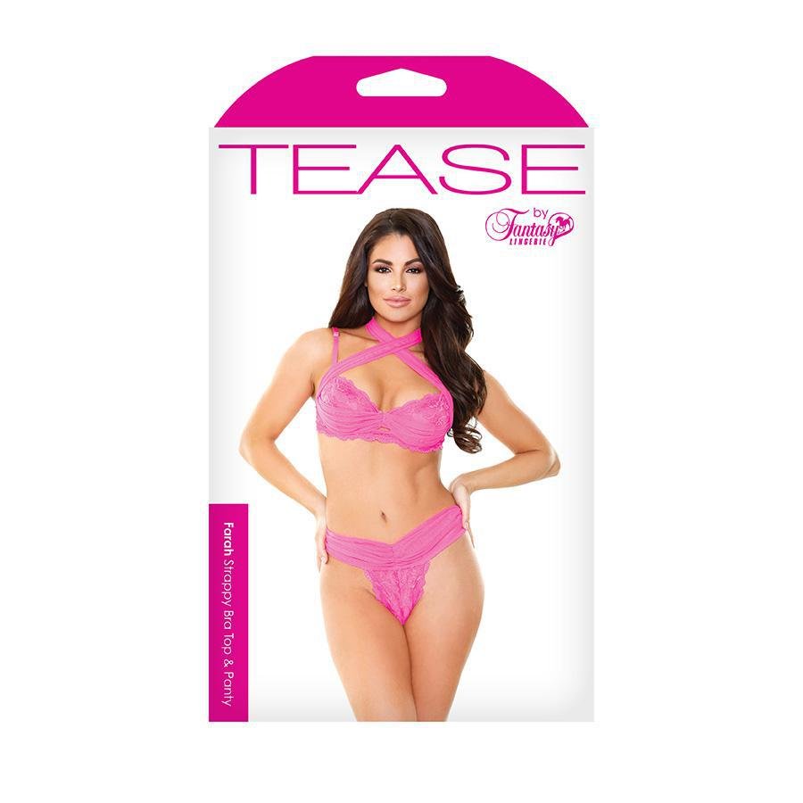 Tease Farah Bra & Panty Set - S/M Boxed - Temptations