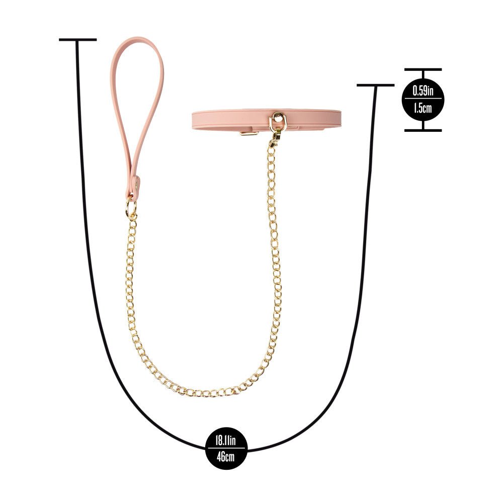 Temptasia Ardor Collar & Leash Pink