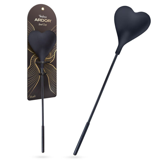 Temptasia Ardor Heart Crop Black