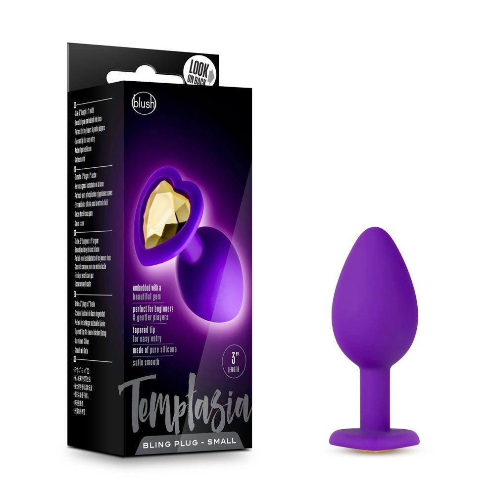 Temptasia Bling Plug Small Purple - Temptations