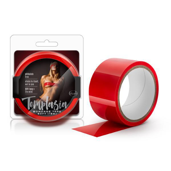 TEMPTASIA BONDAGE TAPE 60FT RED - Temptations